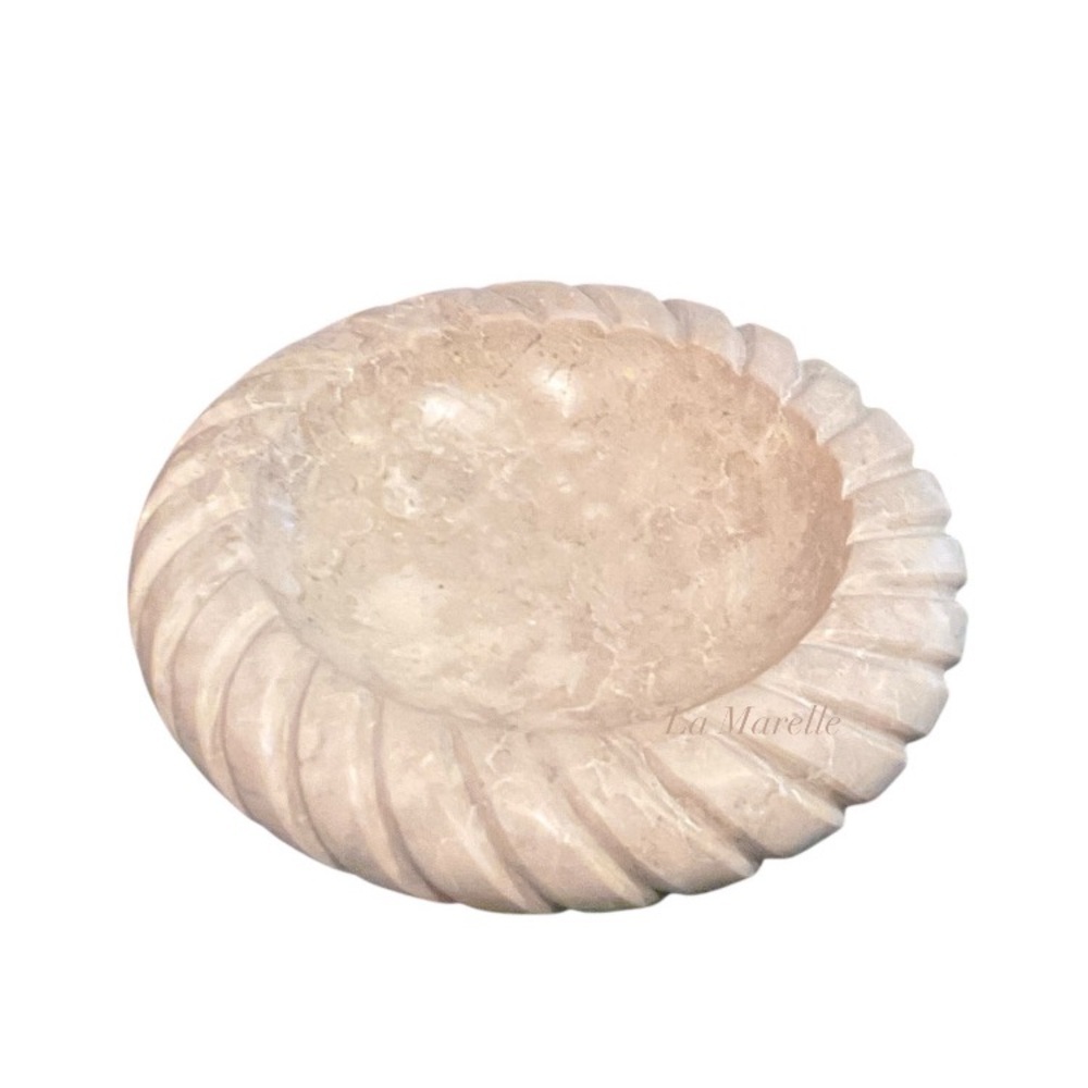 ✨Twisted Edge Marble Dish Cream - Threshold with Studio McGee Spring 2025 - Picture 6 of 10